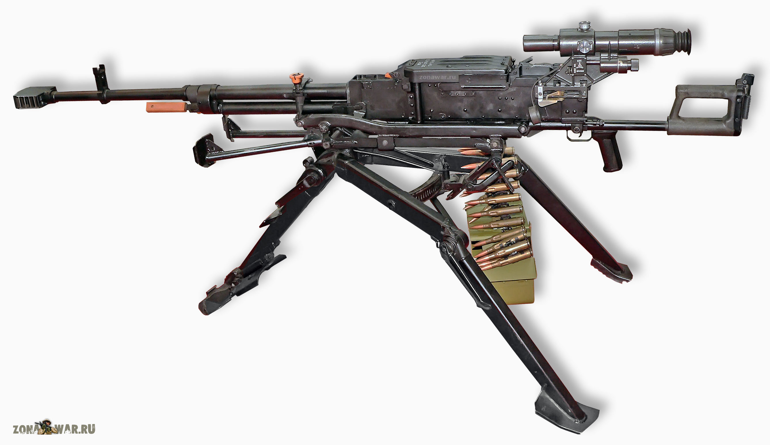 Differential identification of NSV and Kord heavy machine guns ...